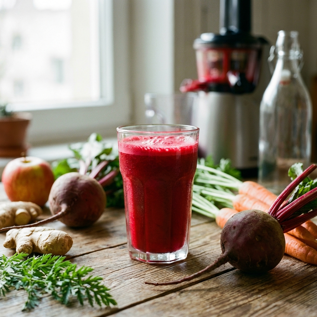 Beetroot-Carrot Detox Juice
